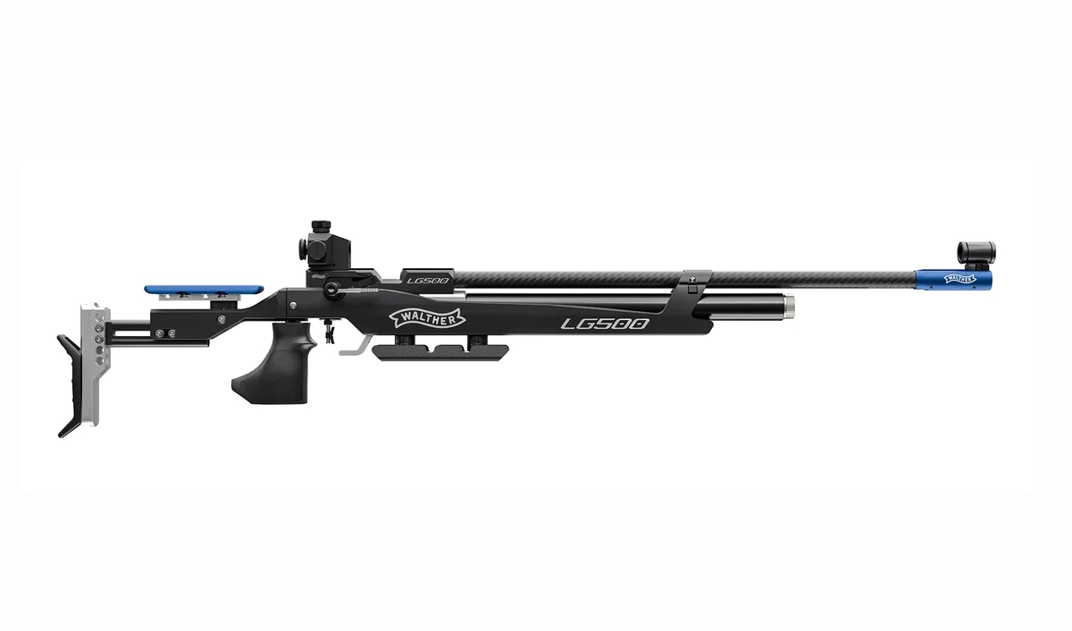 Carabine air comprime WALTHER LG500-M Blacktec cal. 4.5mm droitier & gaucher Carabine air comprime WALTHER LG500-M Blacktec cal. 4.5mm droitier & gaucher