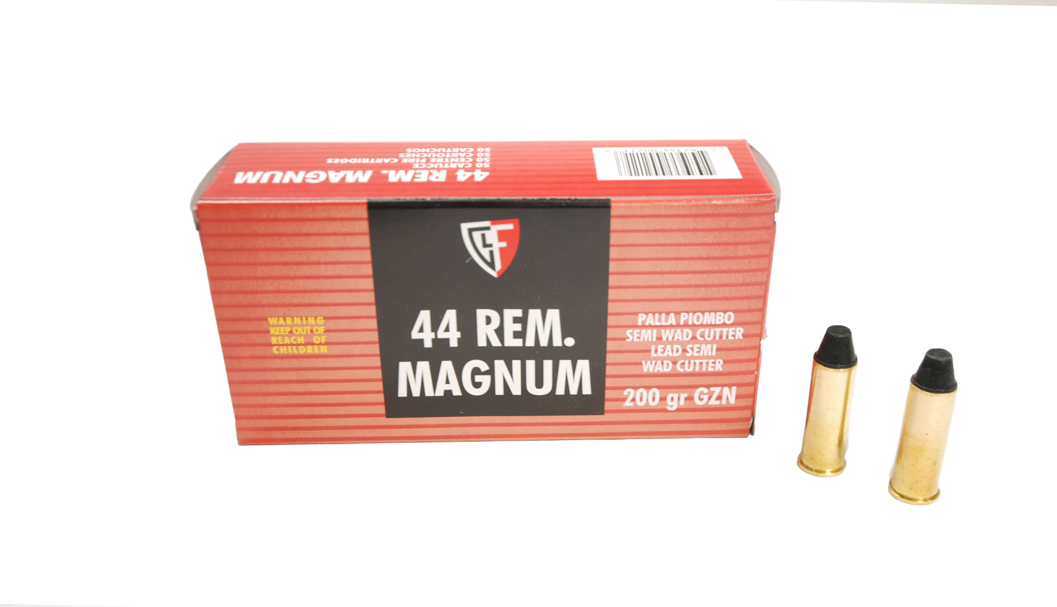44 Mag. FIOCCHI L.S.W.C. GZN 200 grs 