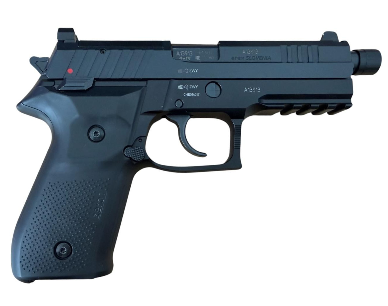 Pistolet Arex Rex Zero 1S Tactical, cal. 9mm Para, Optic Ready 20 cps, M13.5x1 LH