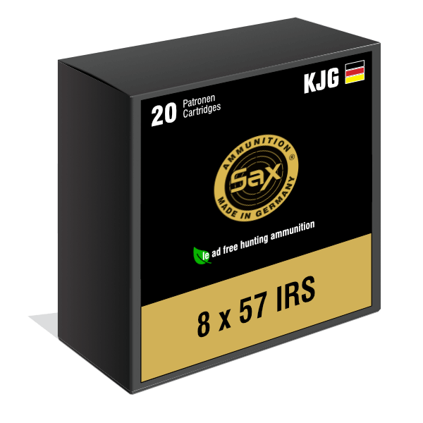 8 x 57 JRS SAX KJG-SR 8.2 g / 126.5 grs. 