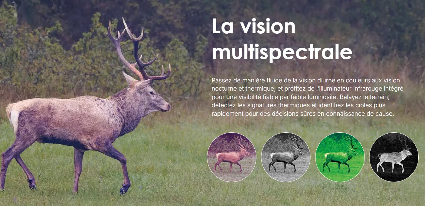 Jumelles Pulsar Symbion LRF DXR50 Multispectral
