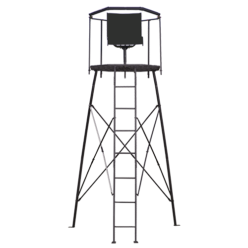 Mirador autoportant avec rambarde