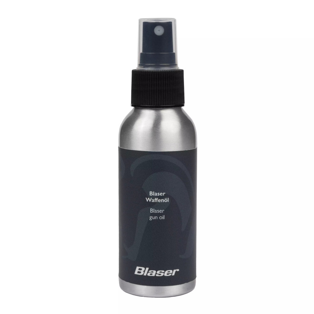 Entretien nettoyant et soin pour armes Blaser 100ml d'huile pour armes, 10g de graisse spéciale, microfibre