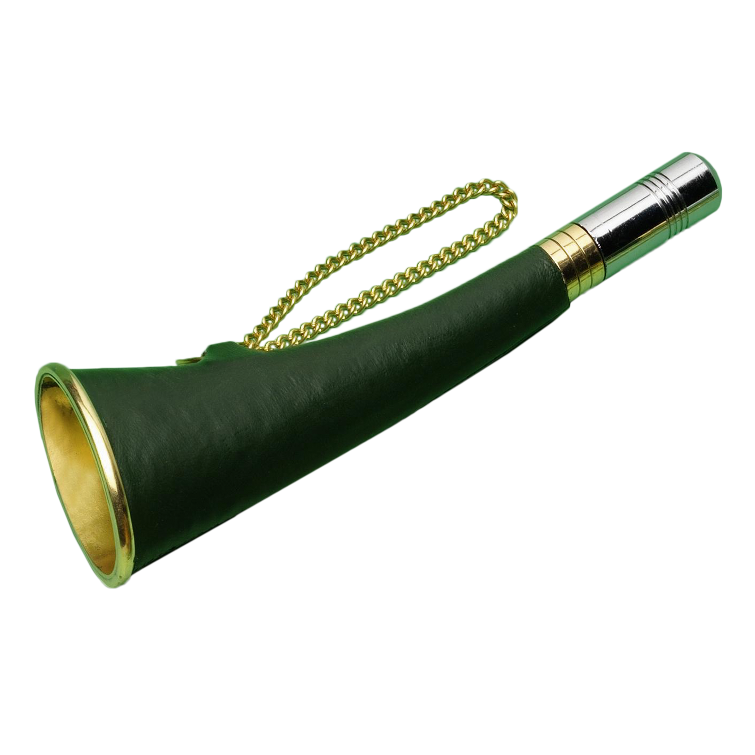 Corne de chasse cuir