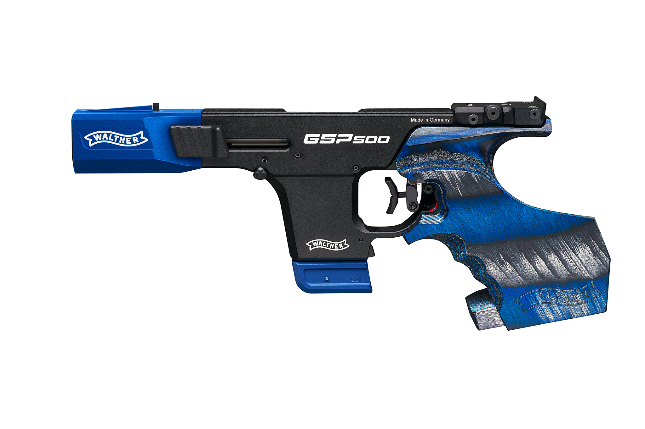 Pistolet Walther GSP500-M cal. 22lr