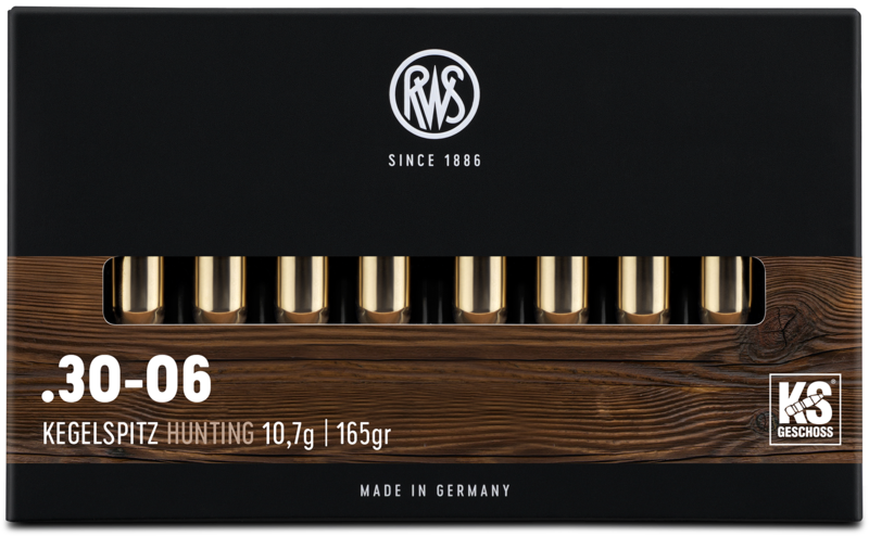 30-06 RWS KS 10.7g, 165grs