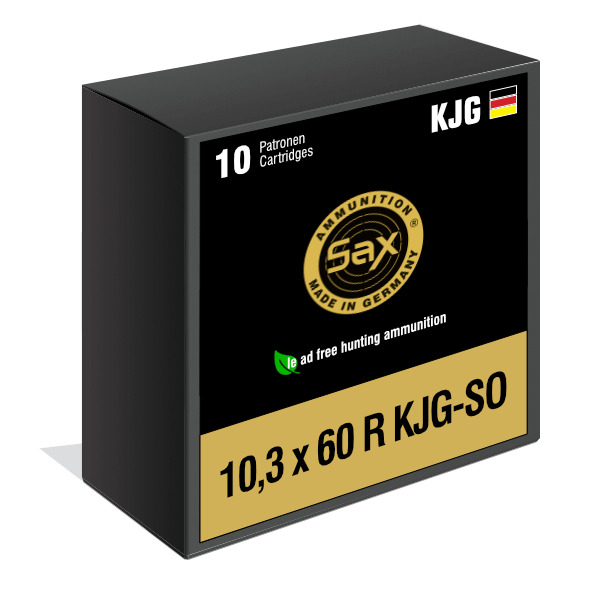 10.3 x 60 R SAX KJG-SOLID 13.0 g / 200 grs. 