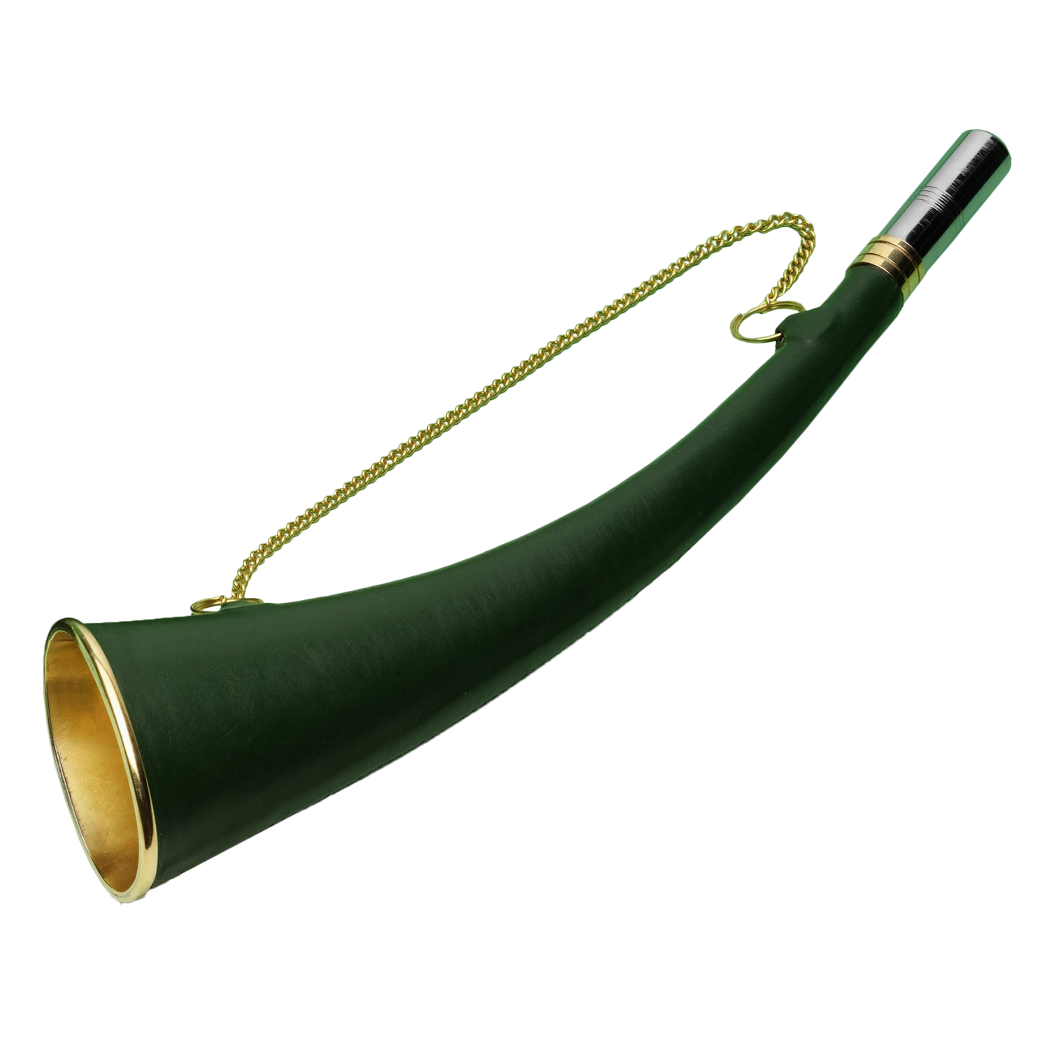 Corne de chasse cuir