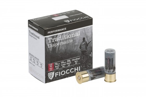 12/70 FIOCCHI TRADITIONAL DISPERSANTE 34g 12/70 FIOCCHI TRADITIONAL DISPERSANTE 34g
