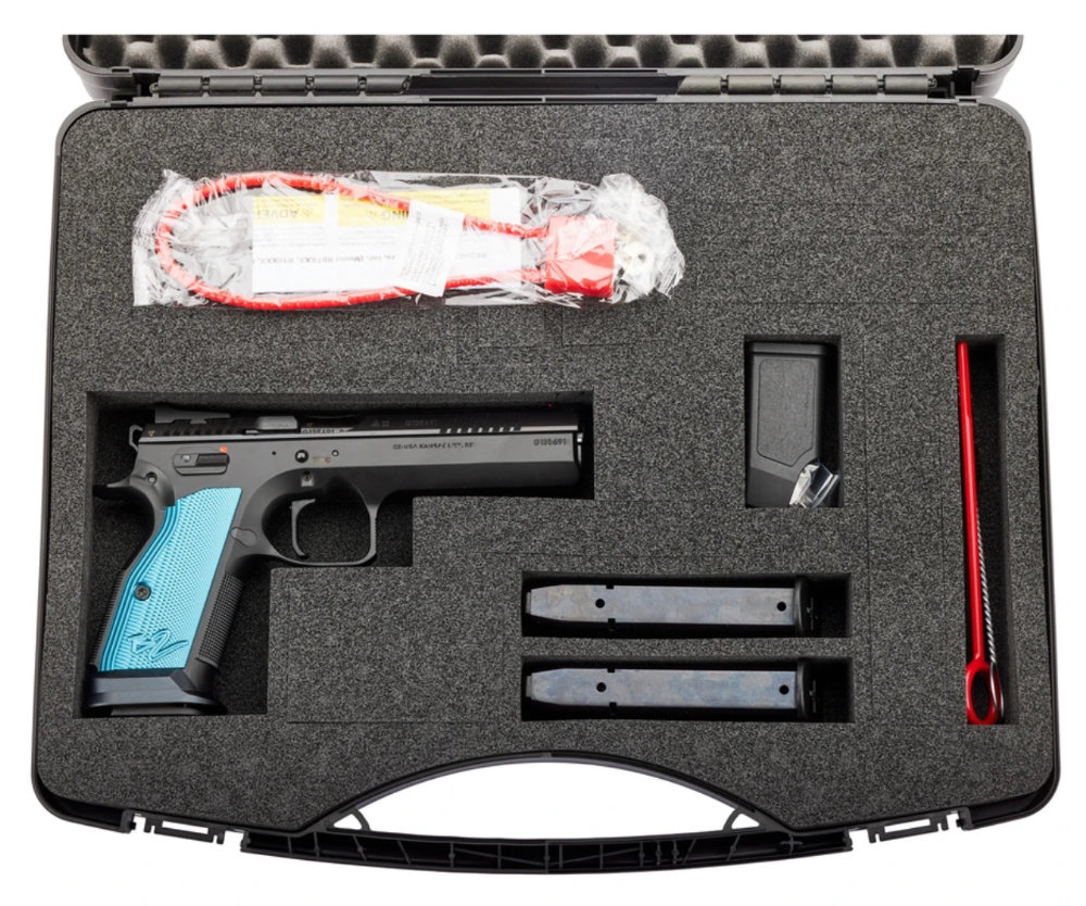 Pistolet CZ TS 2 Blue Edition - Kansas City- cal. 9mm Para 20 rds