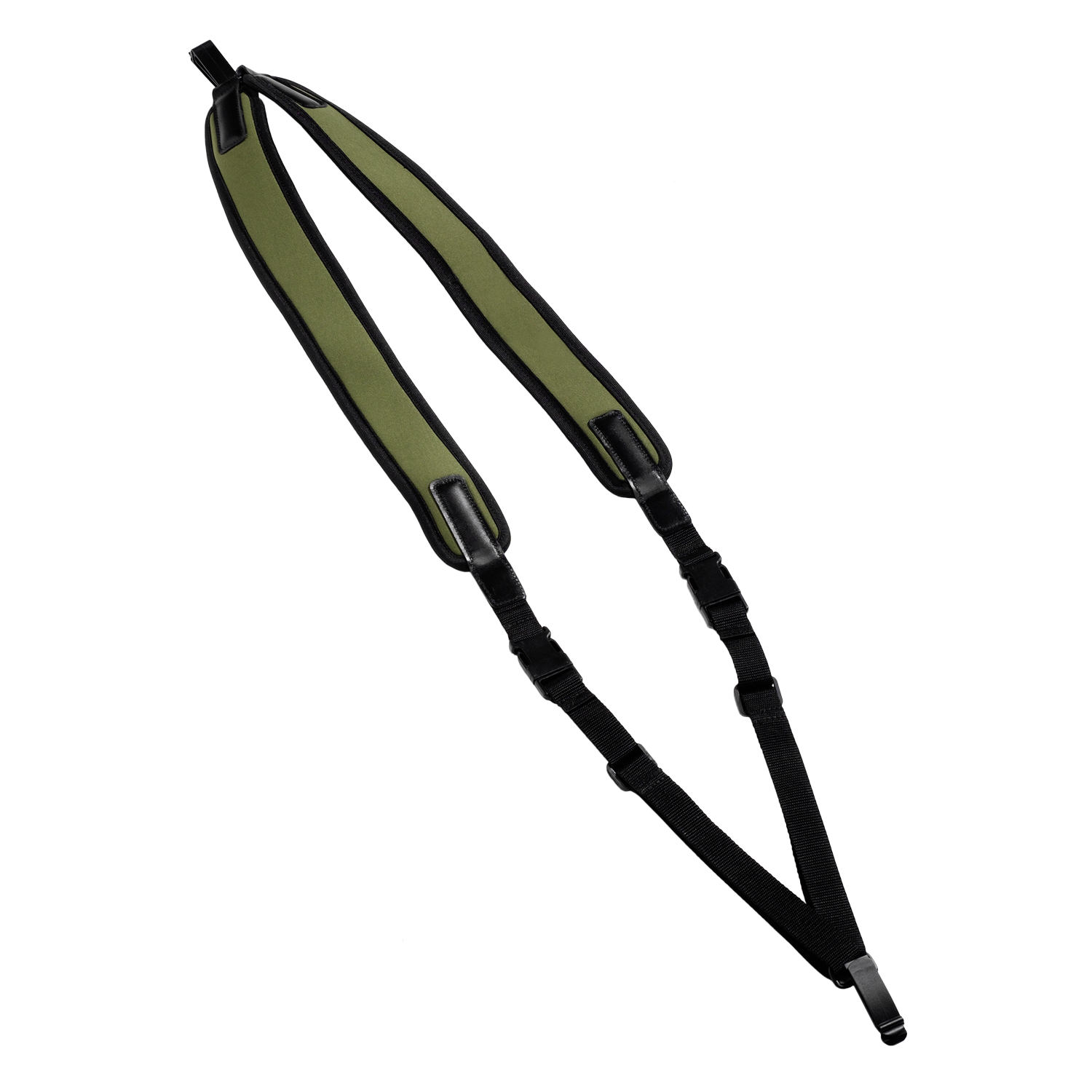 Bretelle sac à dos en néoprène vert, largeur 50 mm Bretelle sac à dos en néoprène vert, largeur 50 mm