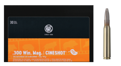 300 Win. Mag. RWS CINESHOT 9,5g / 147gr 