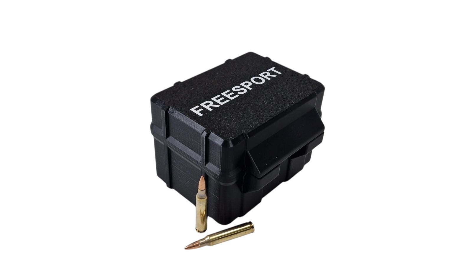 Munitionsbox für 70 Patronen .223/GP11 Freeport, schwarz