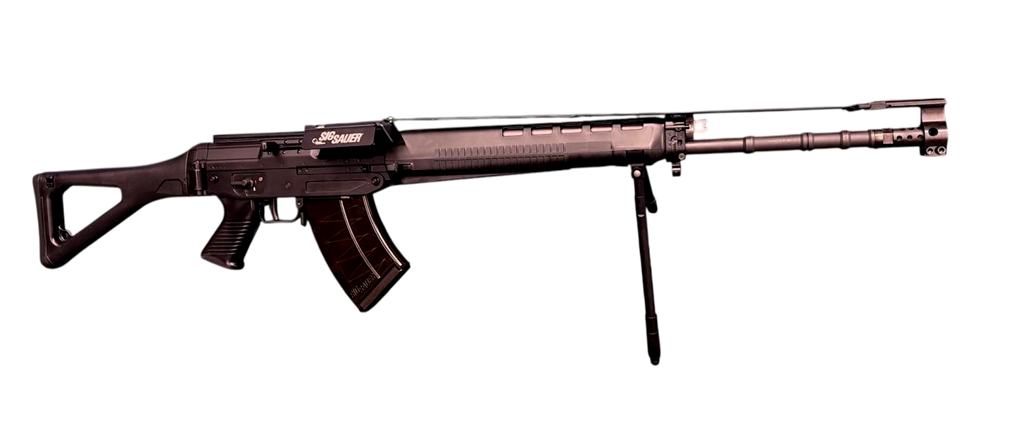 Sturmgewehr SIG SG-711 Sport, Kal. 7.5 x 55 mm (GP11) Diopter- Tunnel Version 11mm Prisma, MT 5/8x24 UNEF