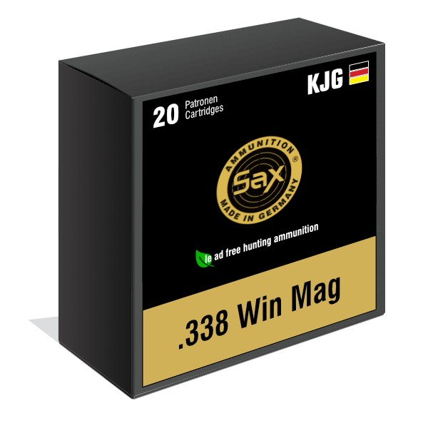 338 Win. Mag. Schnetz KJG-SR 9.0 g / 139 grs. 