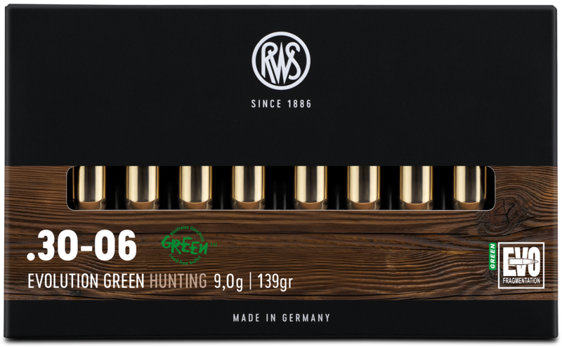 30-06 RWS EVOLUTION GREEN 9,0g 