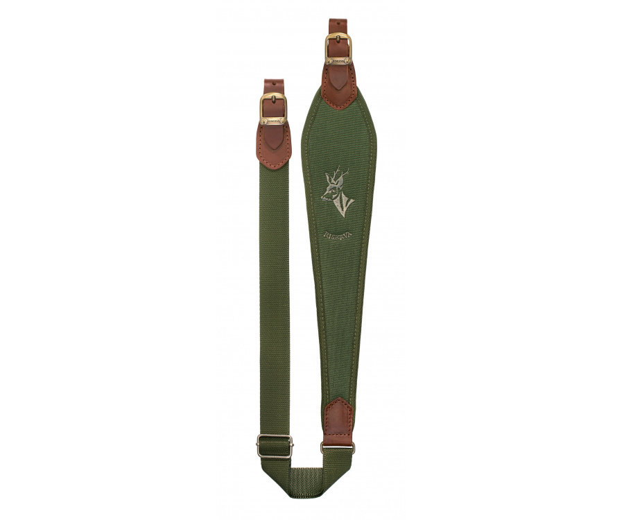 Bretelle carabine de chasse Riserva, Cordura vert + Neoprène